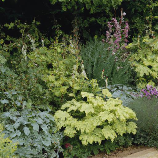 Types of plants suitable for the middle of a border