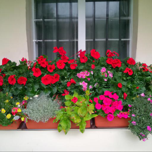 Types of plants suitable for window boxes