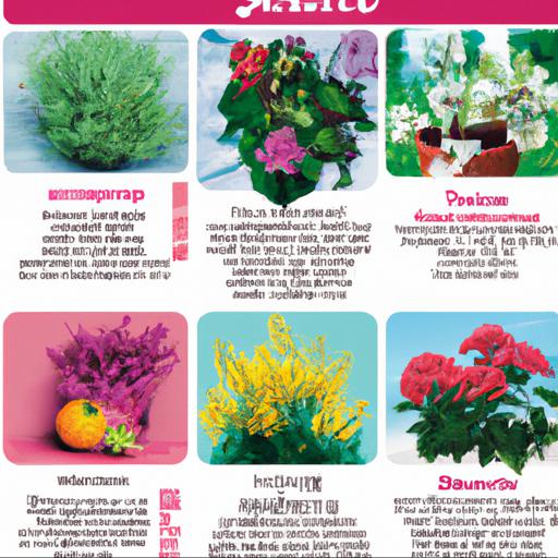 Types of scented plants for every month